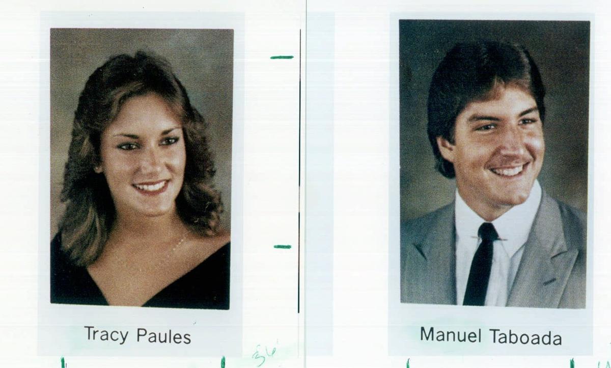 Tracy Paules and Manuel Taboada, both victims of Gainesville, FL murderer Danny Rolling in 1990. 