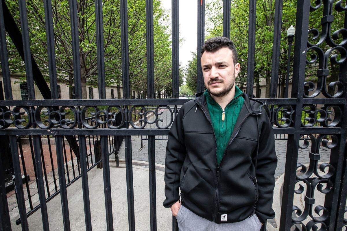 Mahmoud Khalil stands outside Columbia University, where he’s a graduate student, in April 2024. On March 12, 2025, a U.S. judge extended his order blocking federal authorities from deporting a detained Khalil. His lawyers say his arrest by Department of Homeland Security agents outside his university residence in Manhattan was in retaliation for his outspoken advocacy against Israel’s military assault on Gaza following the militant group Hamas’ October 2023 attack, and thus violated Khalil’s right to free speech under the U.S. Constitution’s First Amendment.