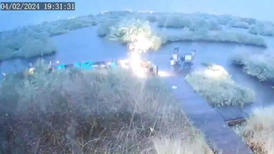 A bright flash of light illuminated the east coast of Florida on Feb. 4, prompting one observer to call 911, the sheriff’s office said.