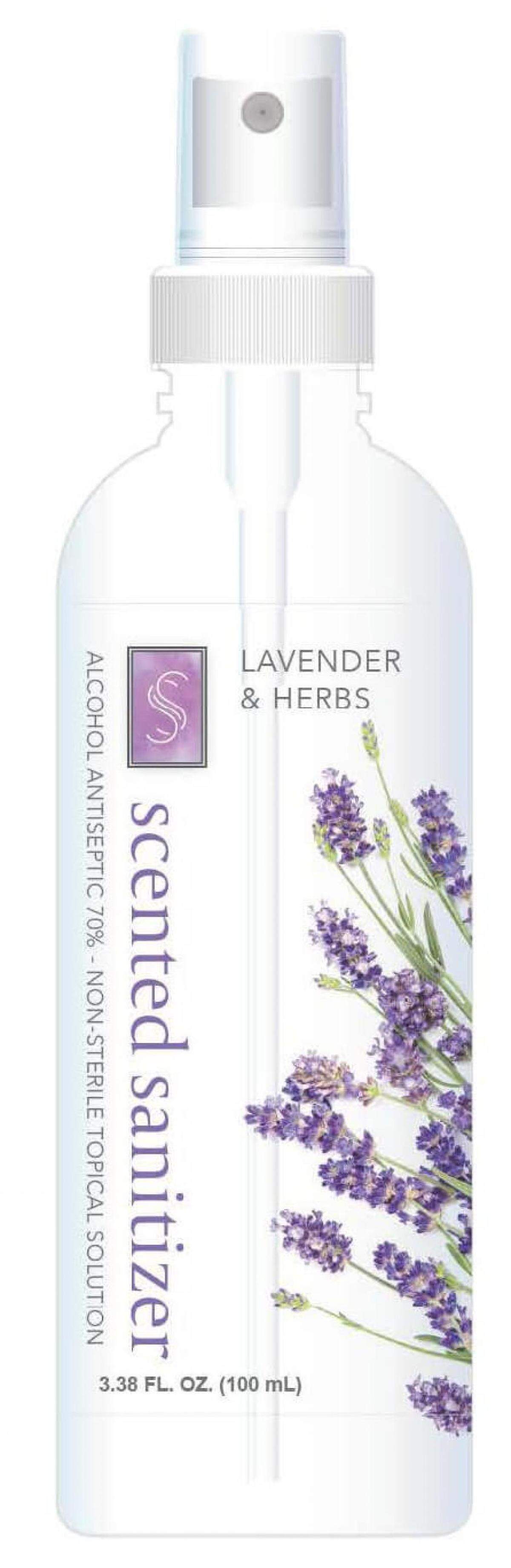 SS Photo Real Lavender & Herbs hand sanitizer