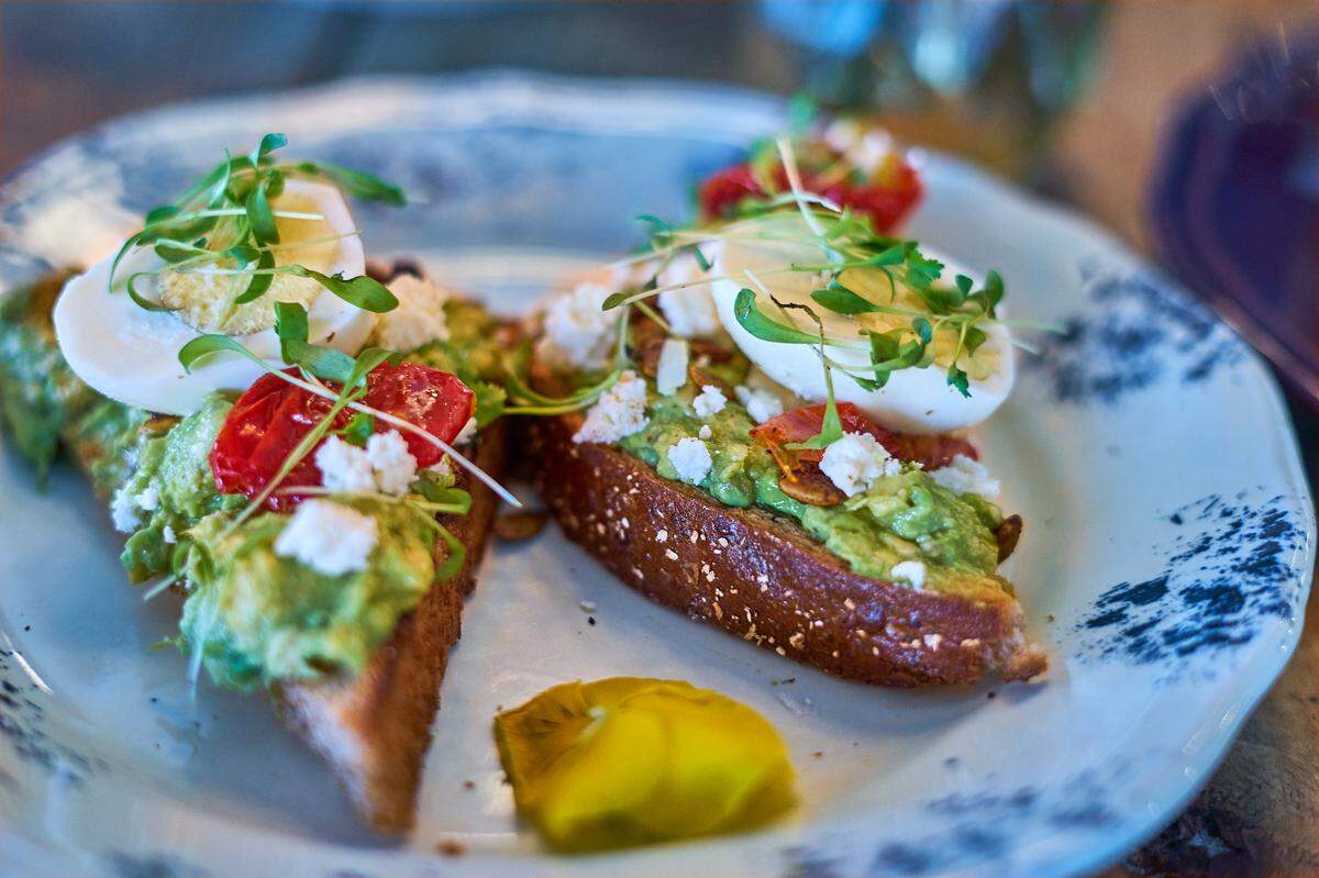 Make like a millennial and order avocado toast at Little Hen.