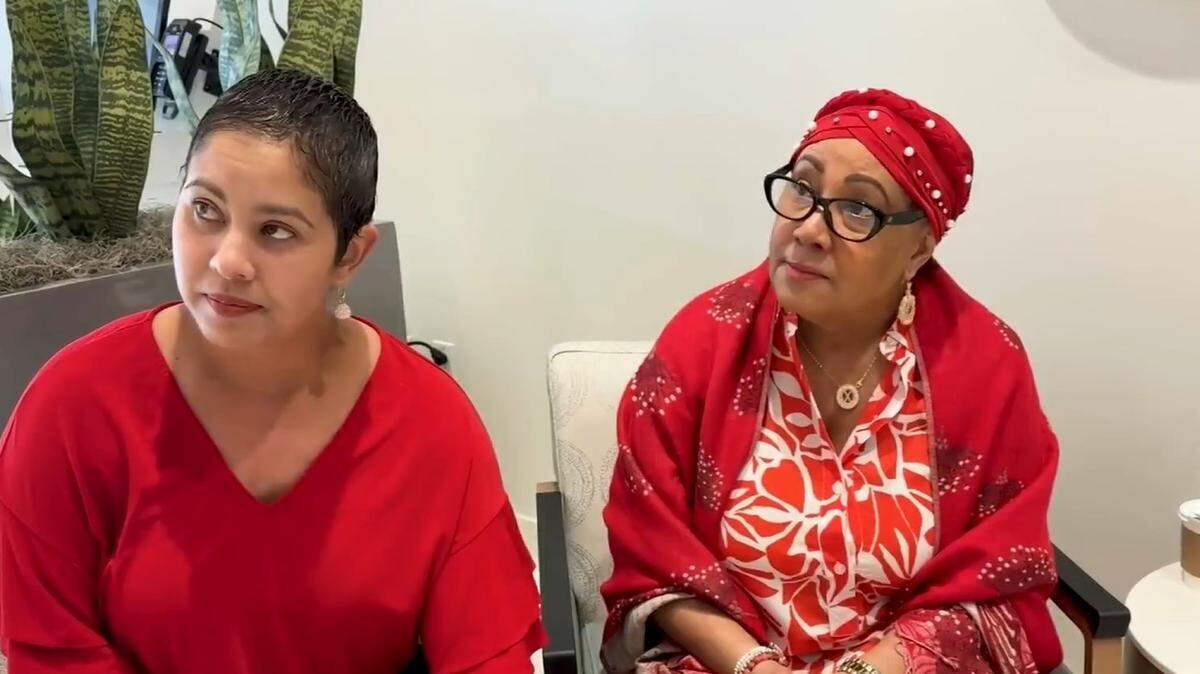 Emerly Rojas and her mother, Xiomara Guzman, received their diagnoses only five months apart. The two now support each other through their treatments.