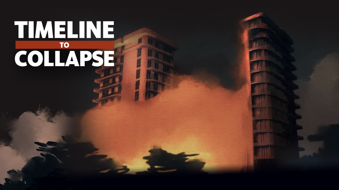The collapse reconstructed: Ten witnesses describe what they saw and heard