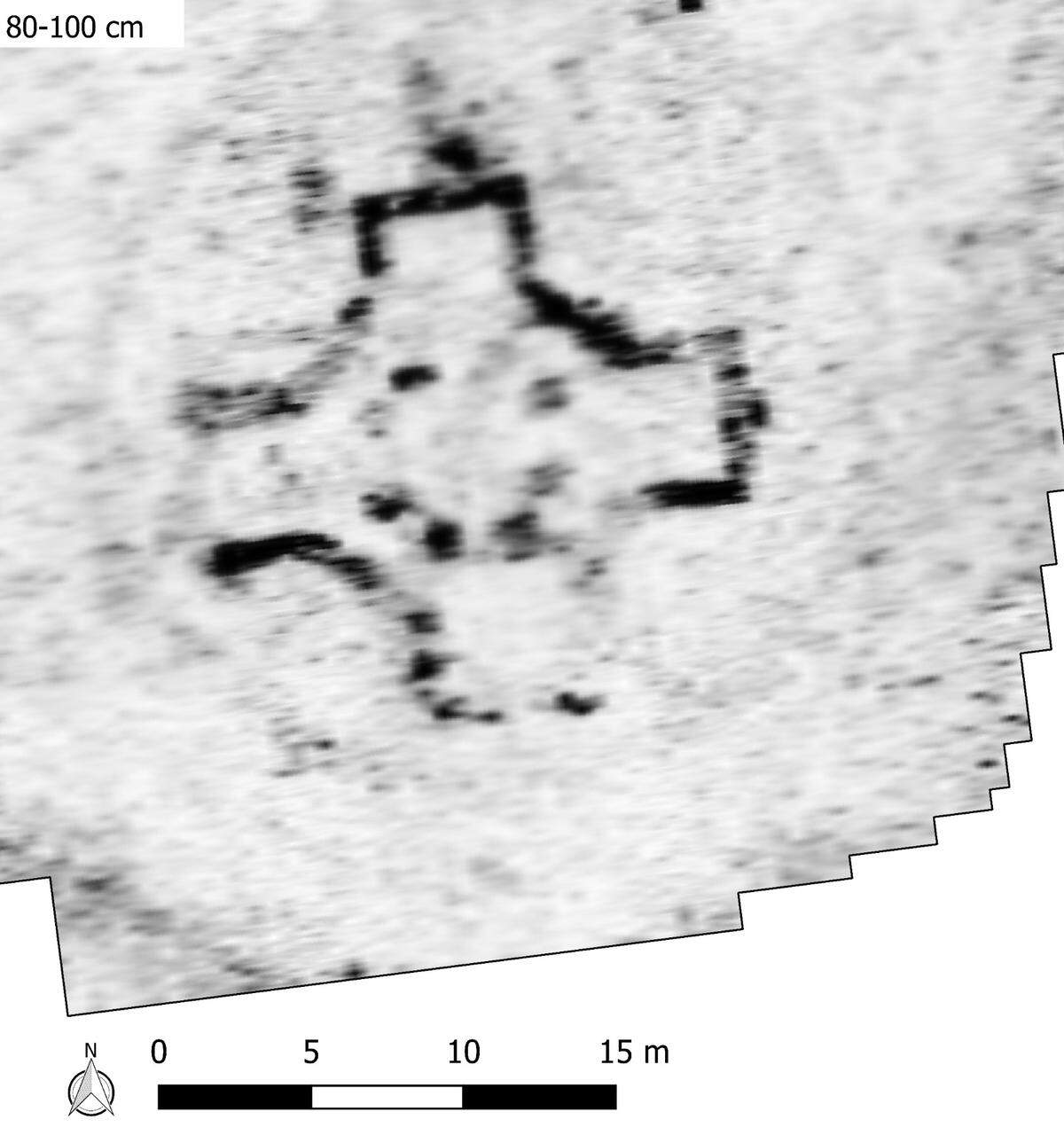 Archaeologists discovered the ruins using radar surveys.