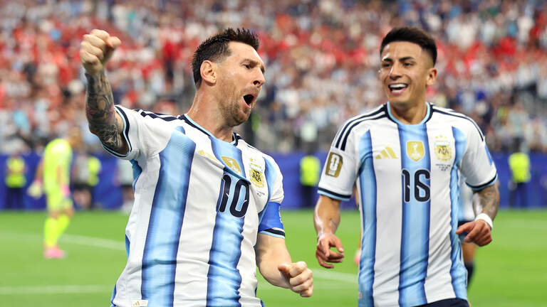 Messi breaks all-time World Cup scoring record with two goals in Argentina win