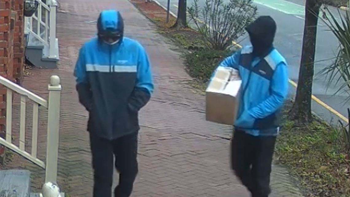 Two men, disguised as Amazon workers, attacked a 66-year-old man at his home in Georgia, officials said.