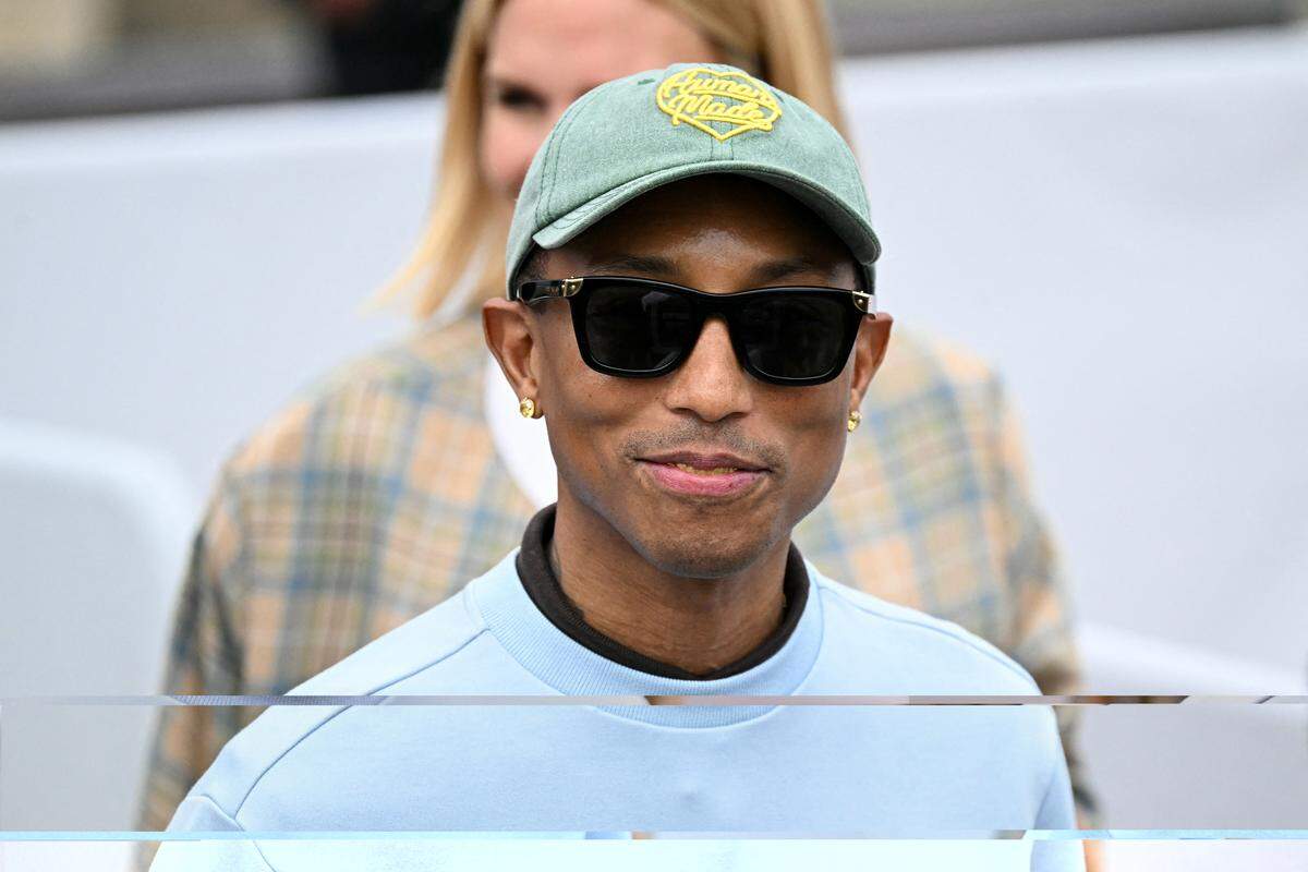 US rapper, artist and fashion designer Pharrell Williams