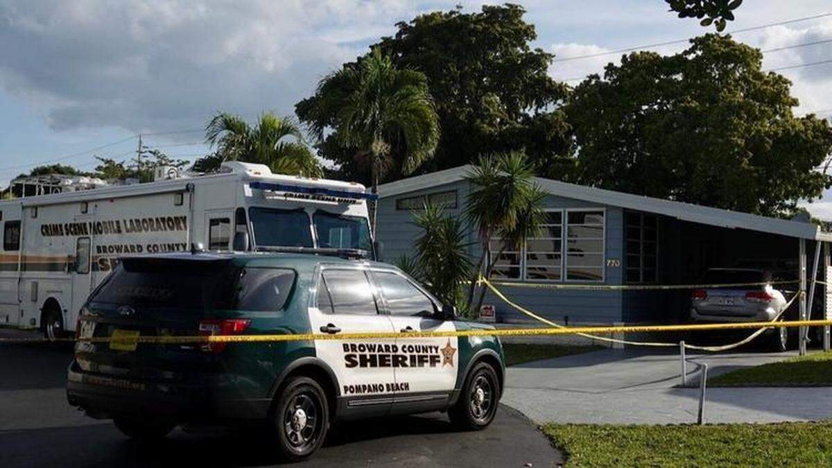 A double homicide investigation has begun after Pompano Beach residents Marc Gagne, 80, and Rita Gagne, 78, were found dead in their Golf View Estates Mobile Home Park home.
