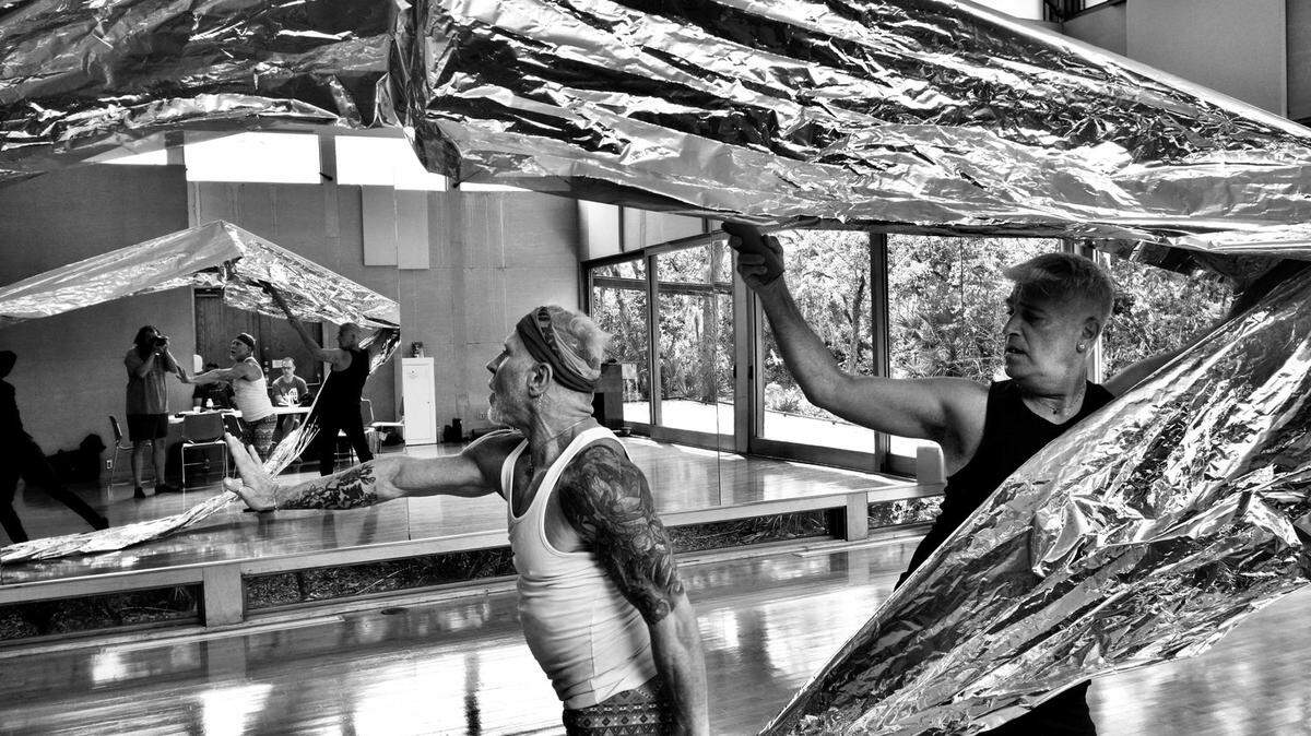 Back in April, dancers with the Pioneer Winter Collective rehearse their most recent work, “Apollo,” which was honored with a proclamation from Miami-Dade on the night of its premiere at the Miami Theater Center.