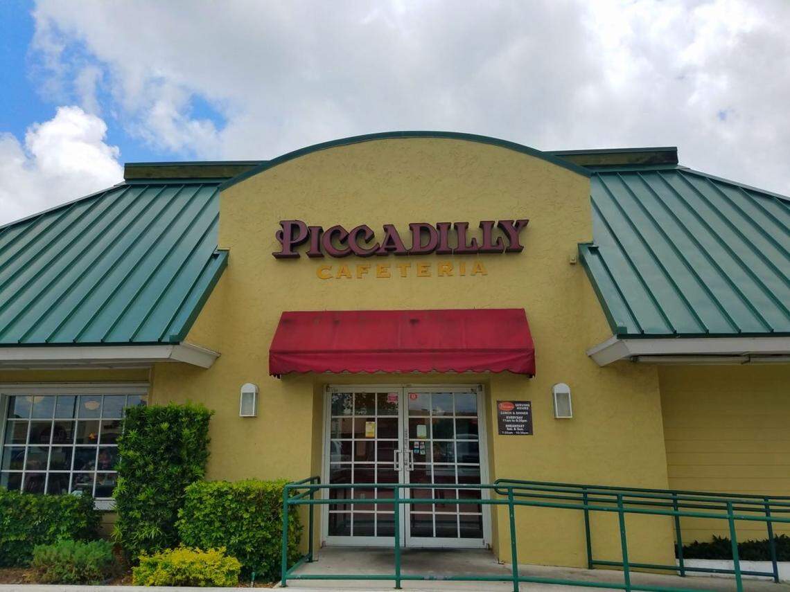 The Hollywood Piccadilly Cafeteria at 4500 Hollywood Boulevard in Broward County is the only Piccadilly remaining in Florida.