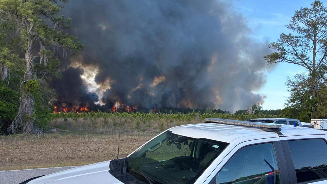 brantley county fire georgia wildfire