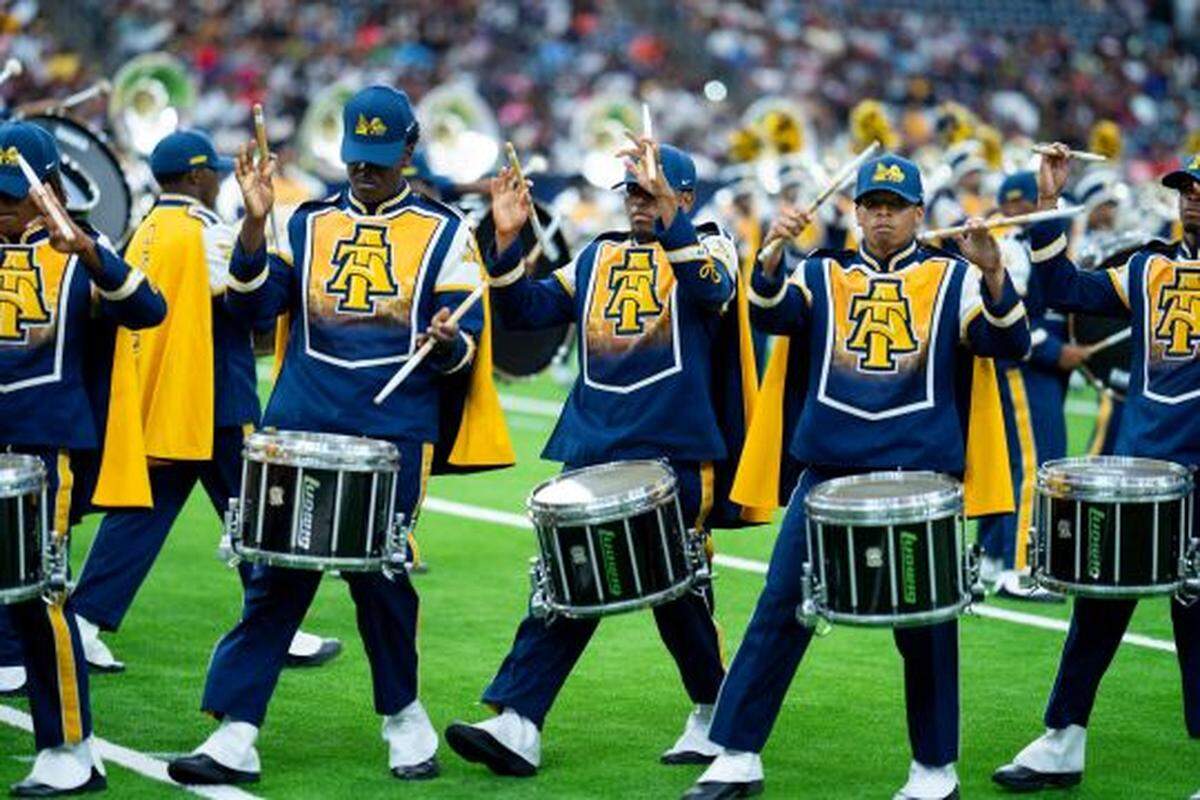 North Carolina A&T University’s The Blue and Gold Marching Machine will perform at the 2025 Pepsi National Battle of the Bands in Palm beach during Martin Luther King Jr. Weekend.