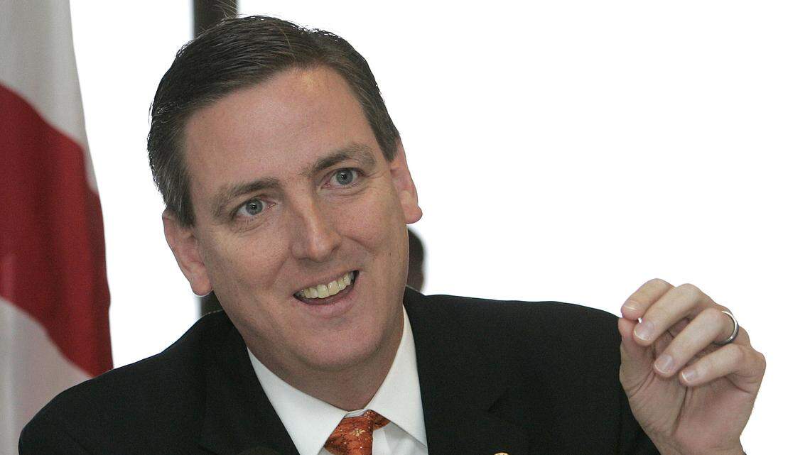 Michael Ertel, former Seminole County elections supervisor and newly appointed Florida secretary of state, speaks during a panel on elections issues in 2013.