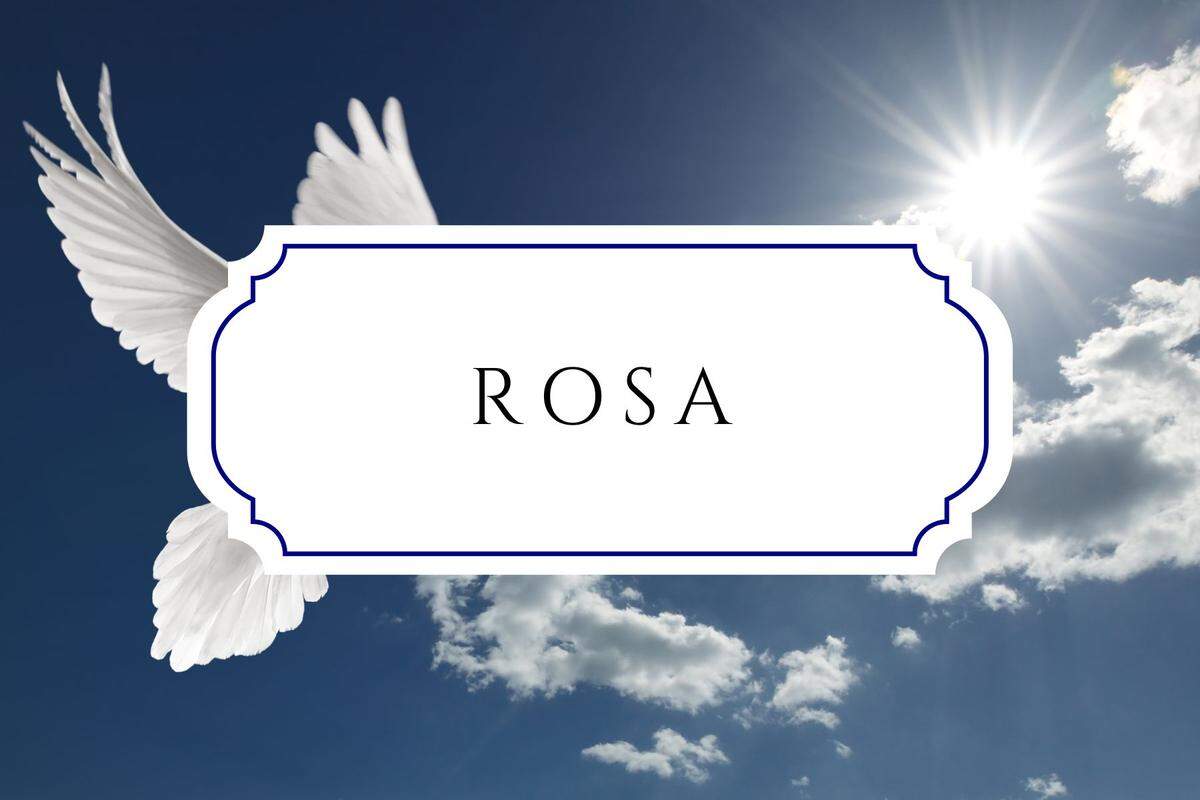 baby names that mean freedom rosa