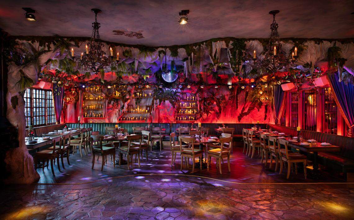 El Santo Restaurant features Mexican food and live music, including mariachis.