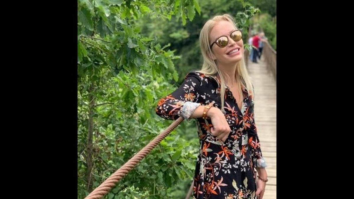 This is a photo of Christina Pushaw from her Twitter account, which she uses to advocate for Florida Gov. Ron DeSantis.