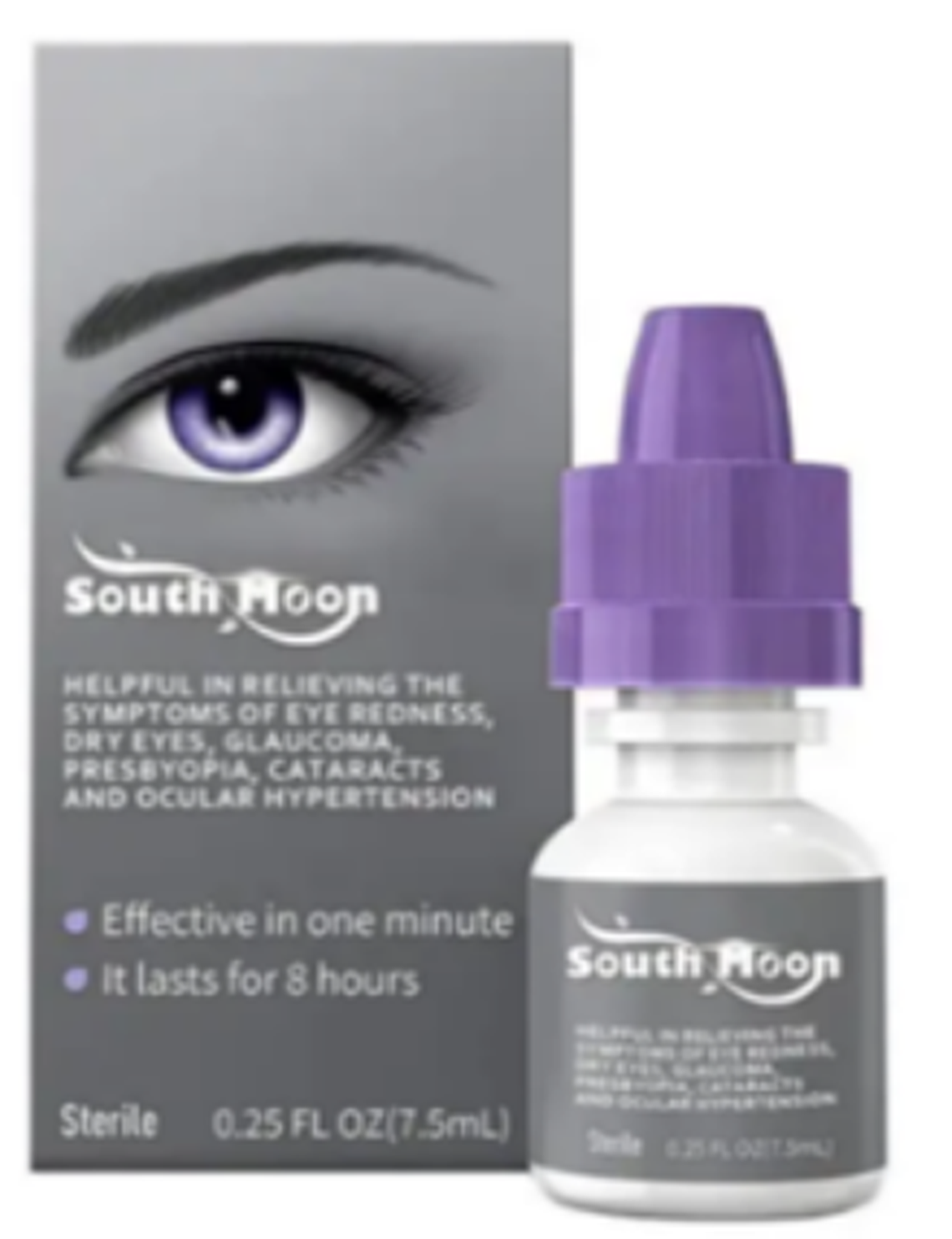 The FDA issued a warning about South Moon eye drops