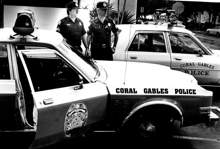 Police cars: What cop patrol looked like in Miami ’70s, ’80s | Miami Herald