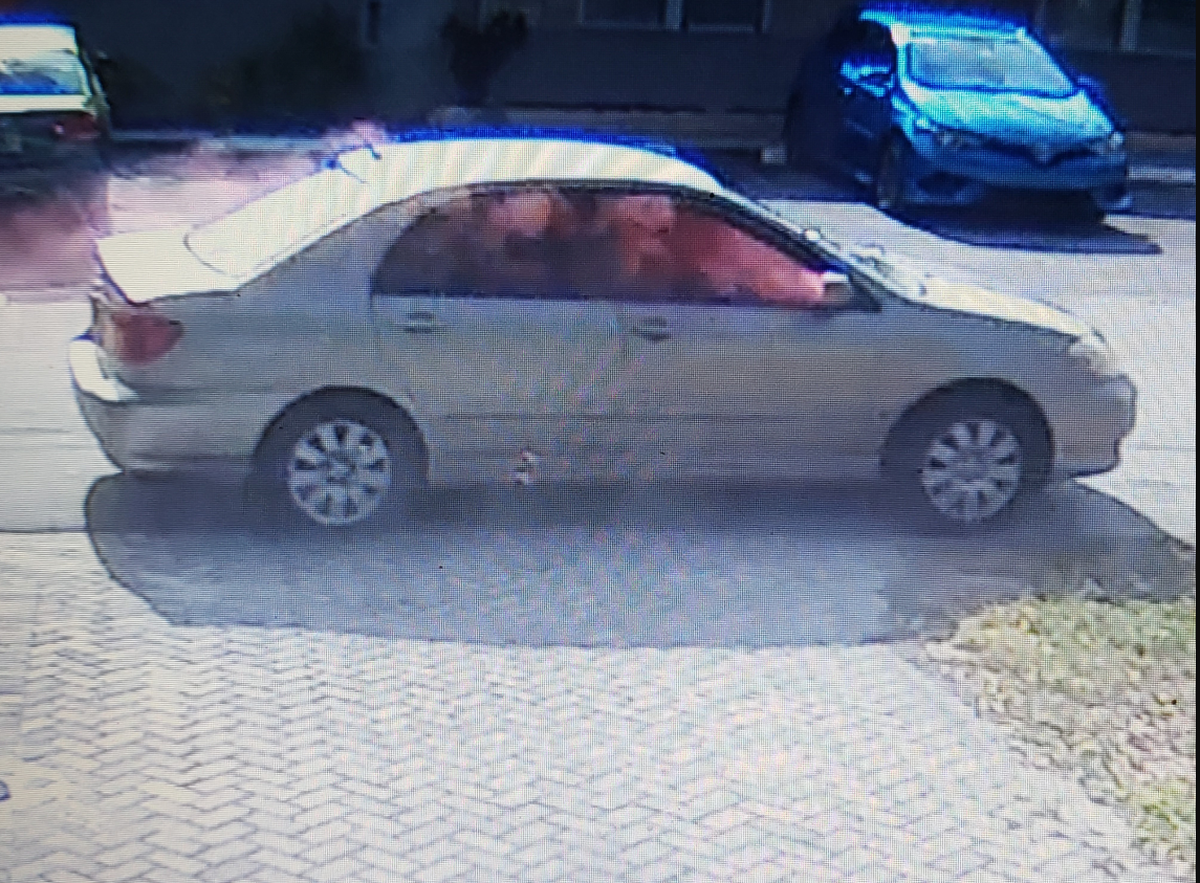 Video recorded the car driving off, pink colored smoke escaping through the windows. Officials say it’s a 2003 to 2008 4-door Toyota Corolla with damage to the right rear bumper.