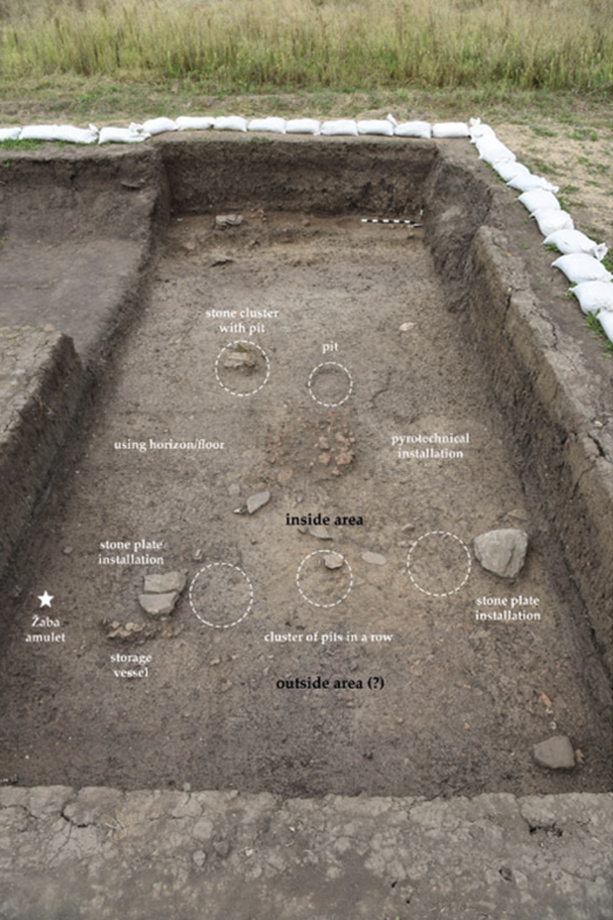 The “solid houses” are more than 7,000 years old.