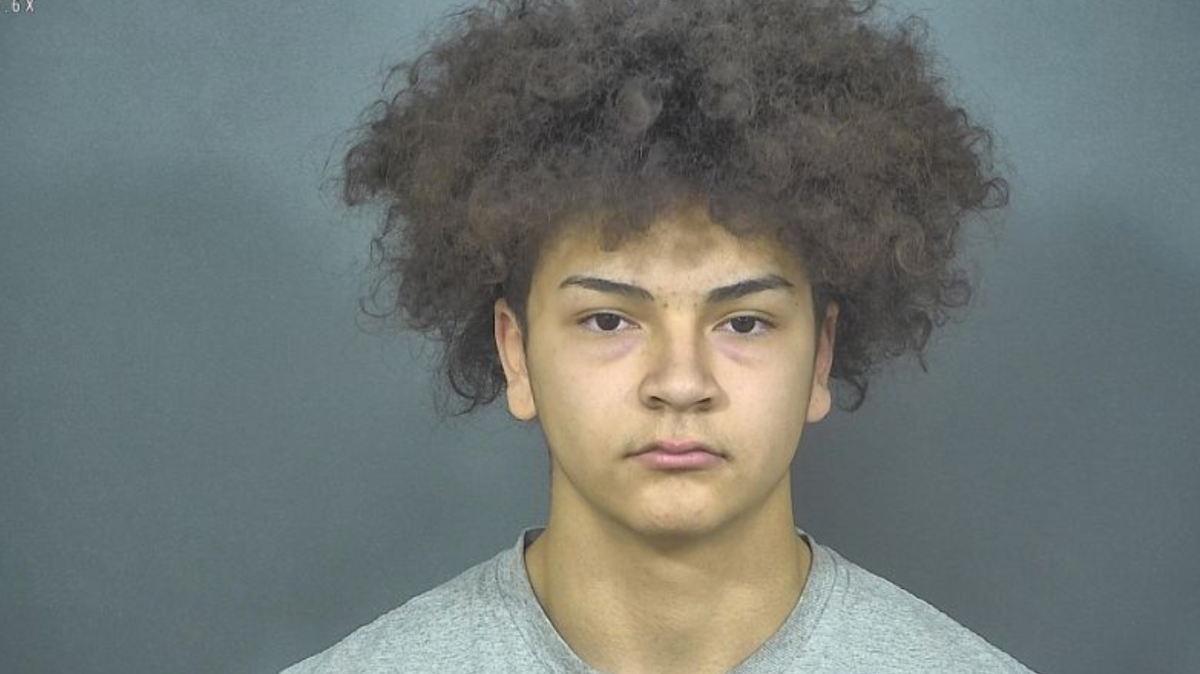 Breana Rouhselang, a pregnant former cheerleader at Mishawaka High School in Indiana, was killed by football player Aaron Trejo, pictured, police say. Her body was found in a dumpster at Pasquale Rulli’s Pizza in South Bend.
