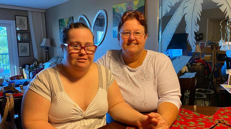 She has Down syndrome and used to go on adventures with her mom — until the pandemic