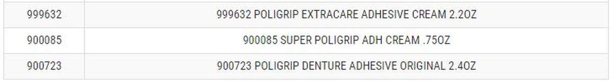 Part 3 of the list of products recalled from Family Dollar stores