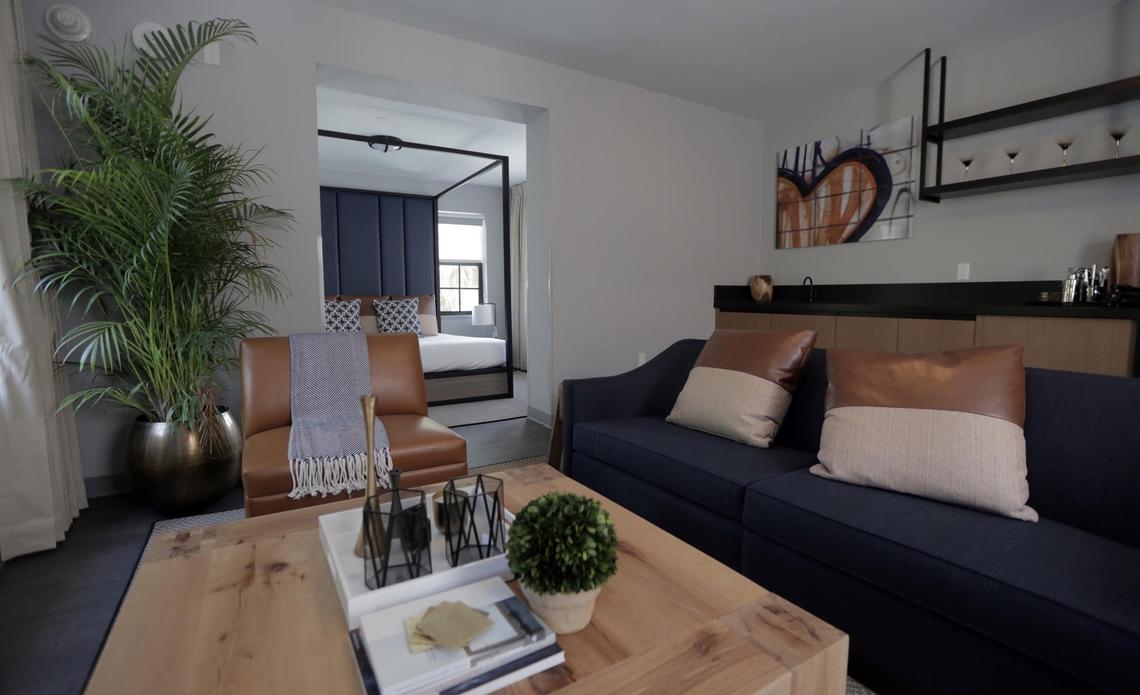 Gnerator, the European brand that combines traditional hostel rooms with suites such as this one, opened in October 2018 in Miami Beach. It is located at 3120 Collins Ave., Miami Beach, FL.