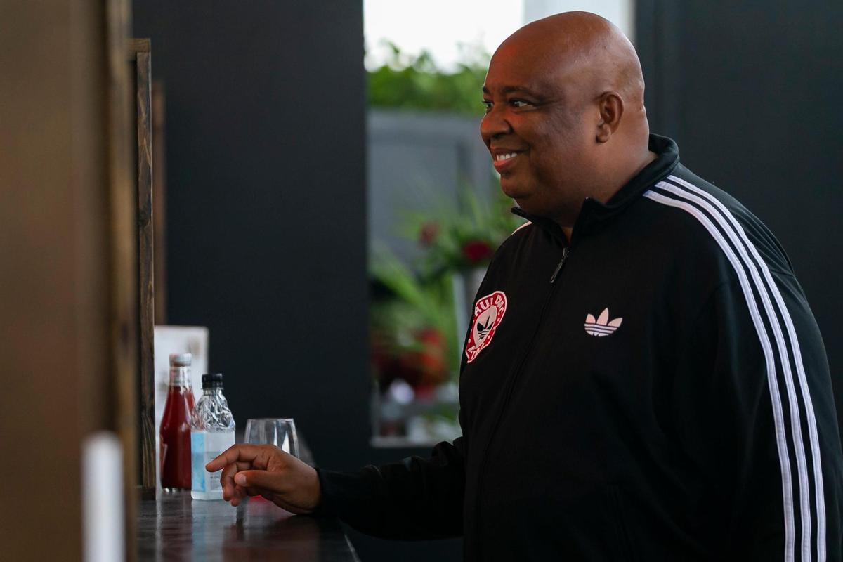Rev Run, Joseph Simmons, attends the South Beach Wine & Food Festival’s Burger Bash in Miami Beach, Florida on Thursday, May 20, 2021. This year he hosts the party at Smorgasburg After Dark.