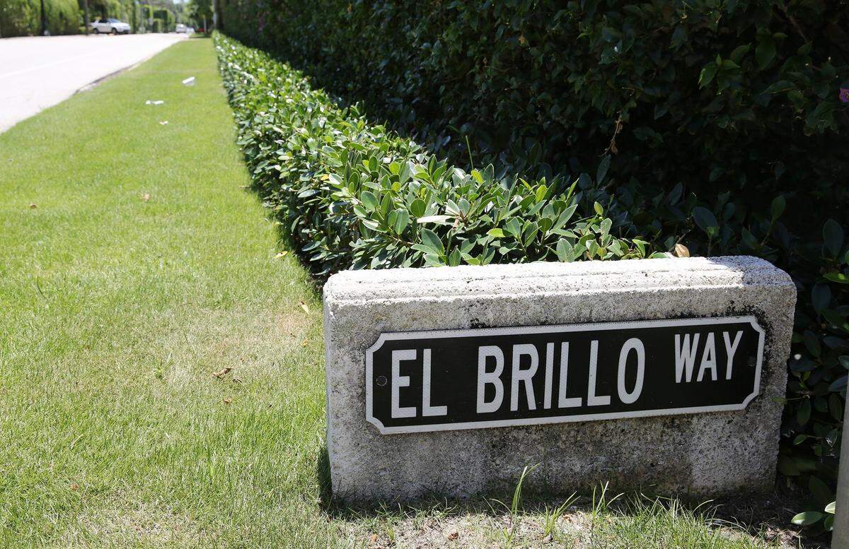 Jeffrey Epstein's waterfront Palm Beach home in on El Brillo Way off of A1A. In addition to his Palm Beach home, Epstein owns a residence in New York City and on a private island in the U.S. Islands. Epstein has been accused of molesting hundreds of young girls in his homes.