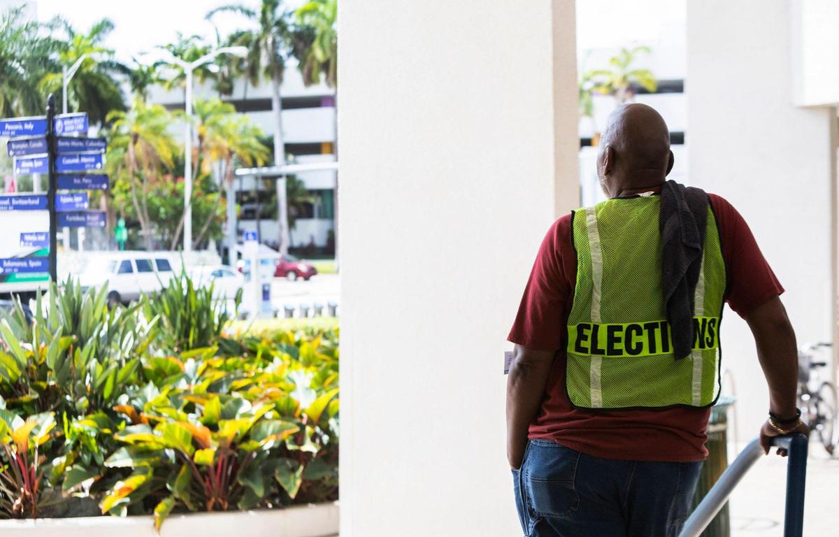 Early Election in Miami-Dade at the Elections Department in Miami Beach City Hall, 1700 Convention Center Dr. on Monday August 8th., 2022.