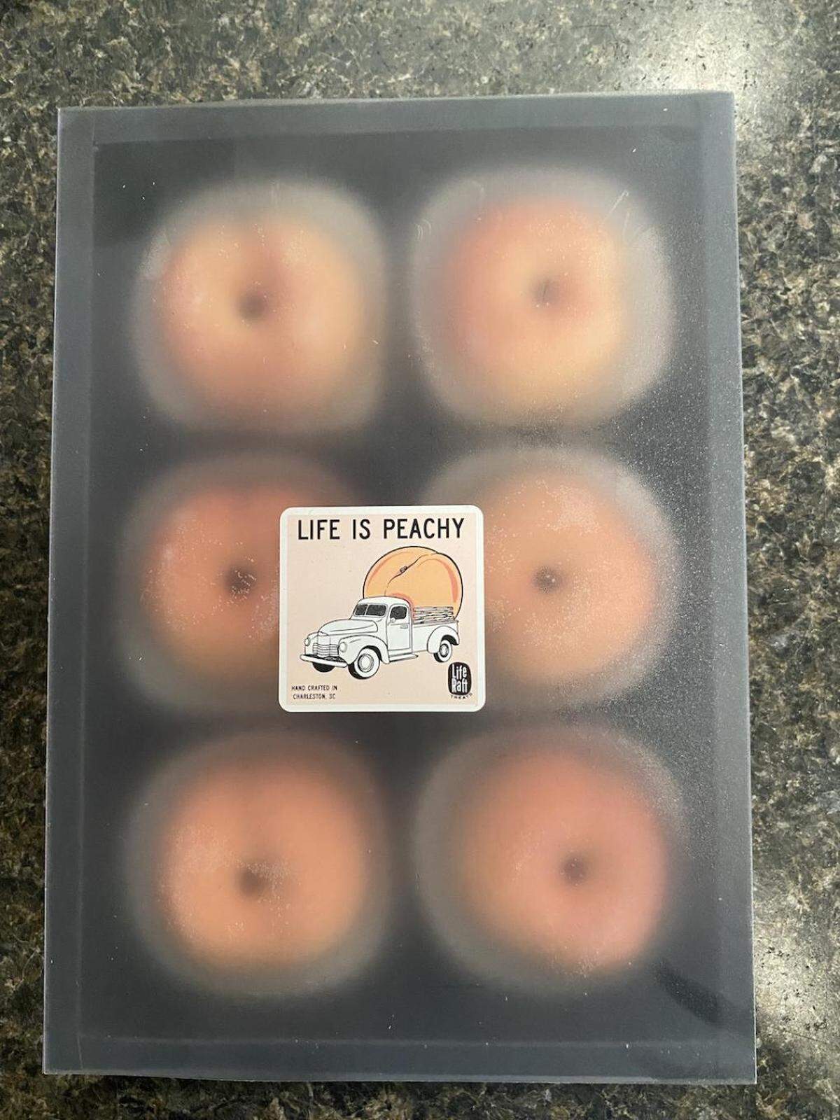 Life Raft Treats’ Life is Peachy treats