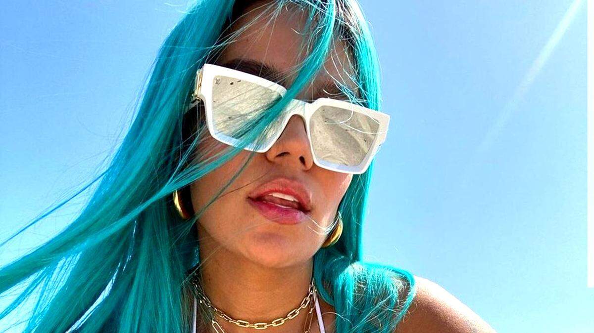 Karol G performs at FTX Arena in Miami on Nov. 26.