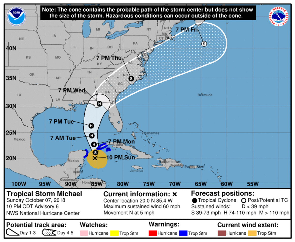 11 p.m. advisory