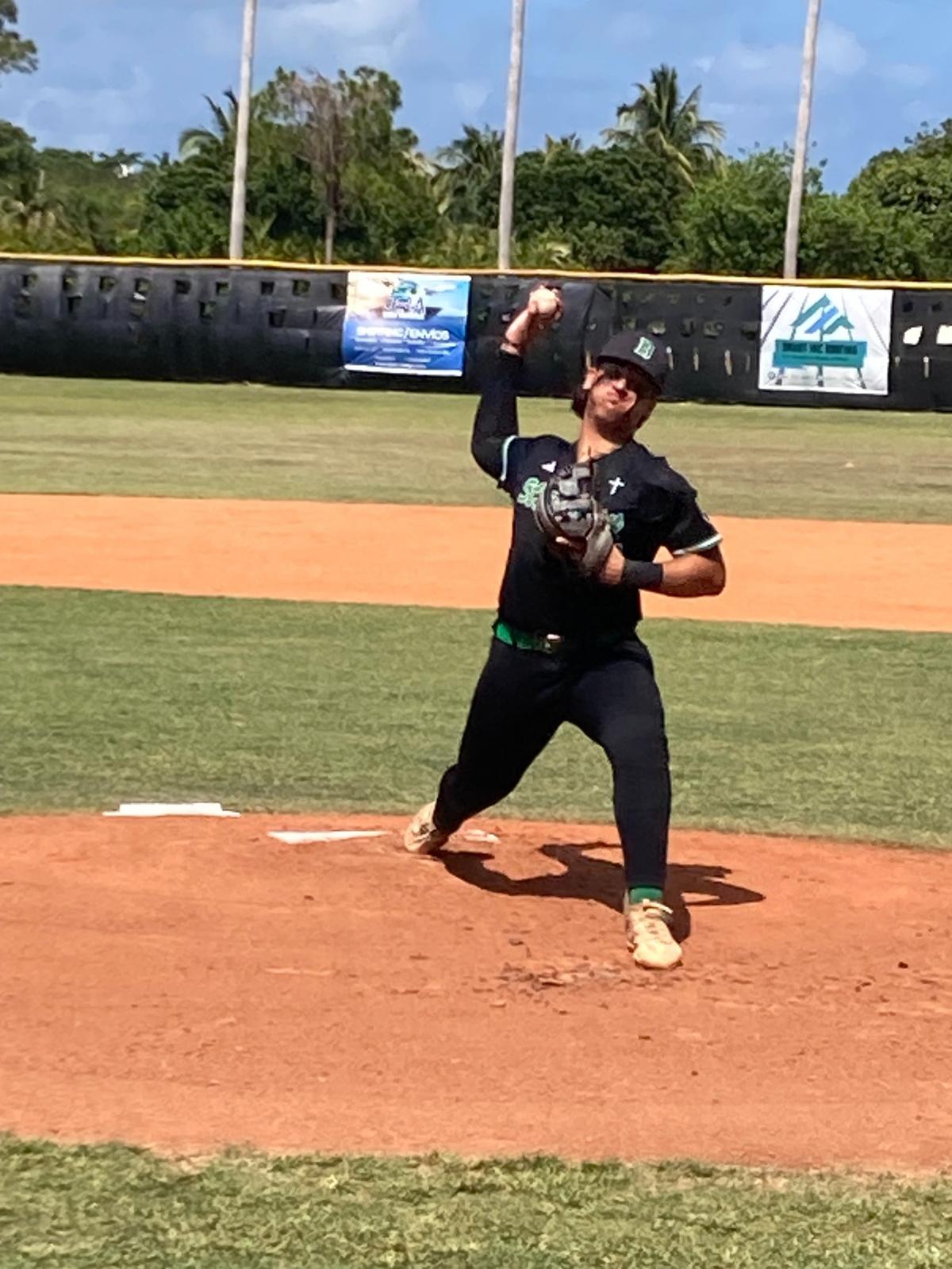 St. Brendan starter Gianncarlo Guzman went 5-plus innings and gave up just one run to lead the Sabres to a series-clinching win over Killian on Thursday at Miami Killian High School.