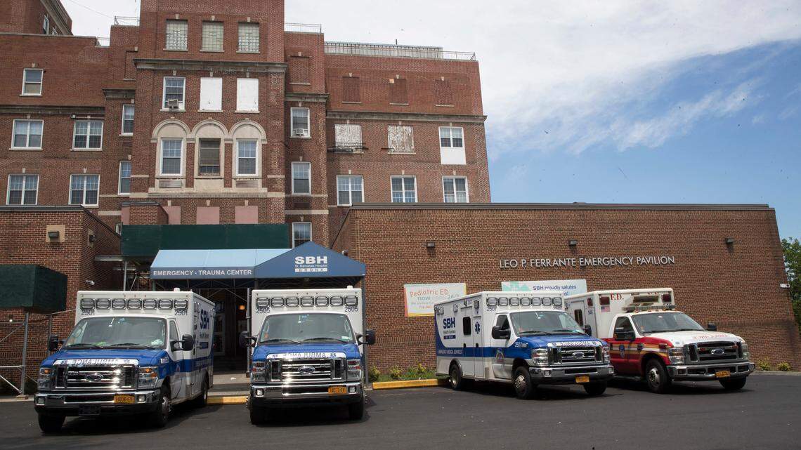 Shirell Powell took a stranger off life support after St. Barnabas Hospital in Bronx, New York — pictured above — said her brother Frederick Williams was braindead, but confused him with another man with same name, a lawsuit says.