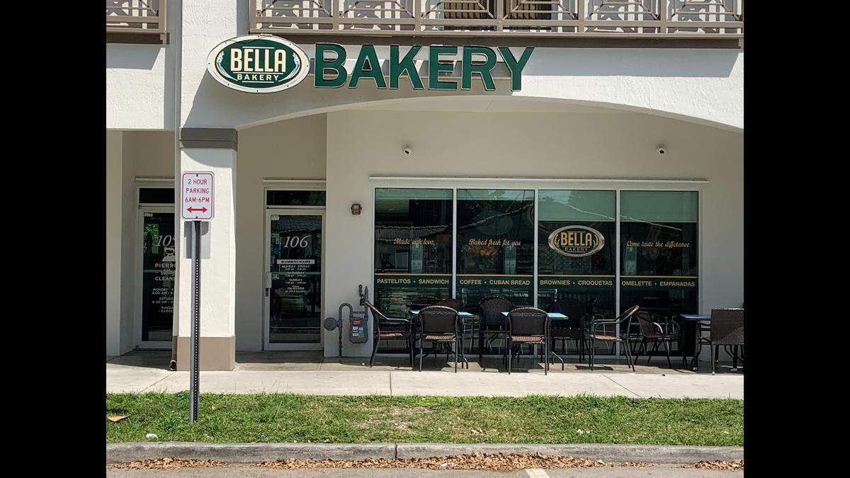 Bella Bakery in Miami Springs.