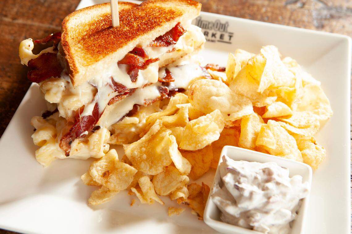 Ms. Cheezious will be making cheese lovers happy at Time Out Market Miami with gooey sandwiches and homemade kettle chips and onion dip.