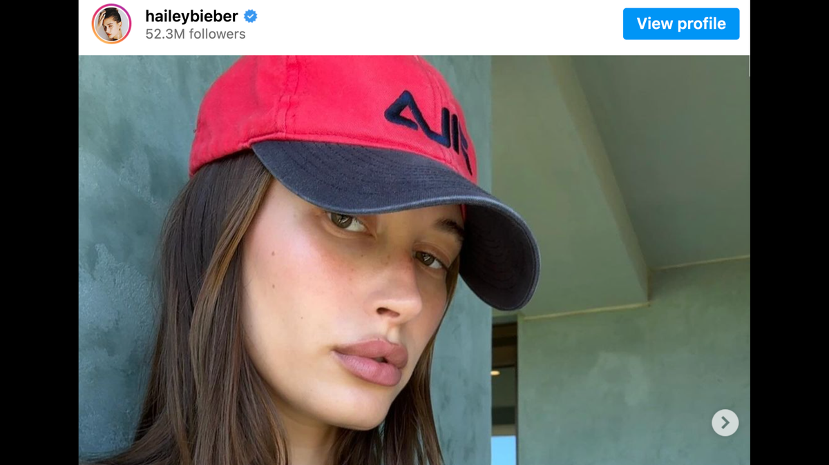 Hailey Bieber is asking her fans not to judge.