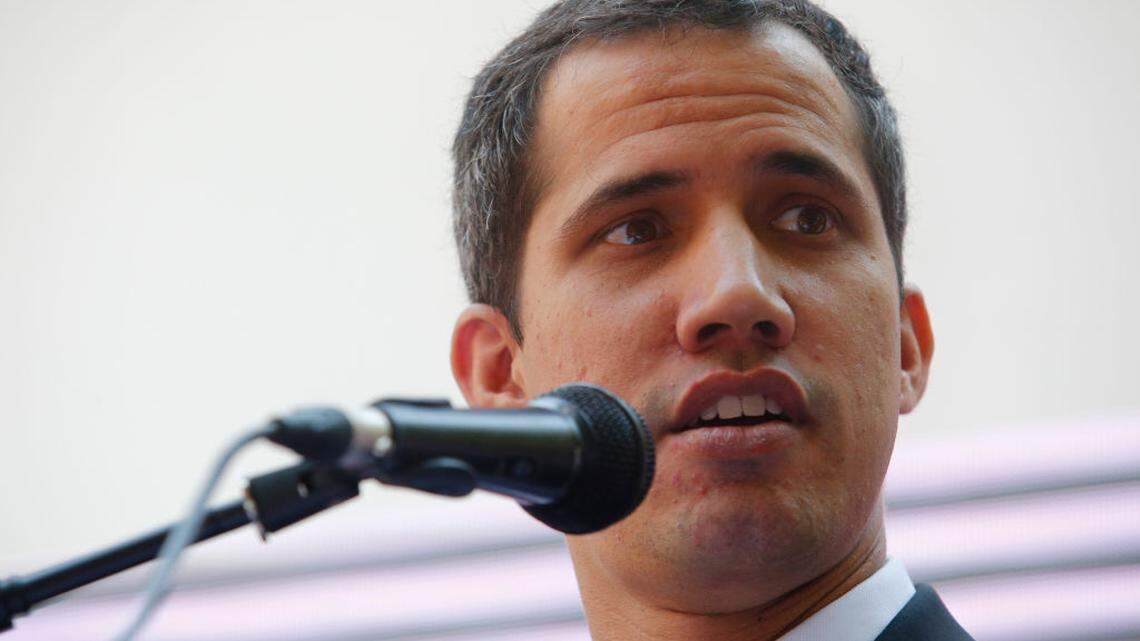 Venezuelan opposition leader Juan Guaidó said the Maduro police also forced their way into his building without showing any court order or identification.