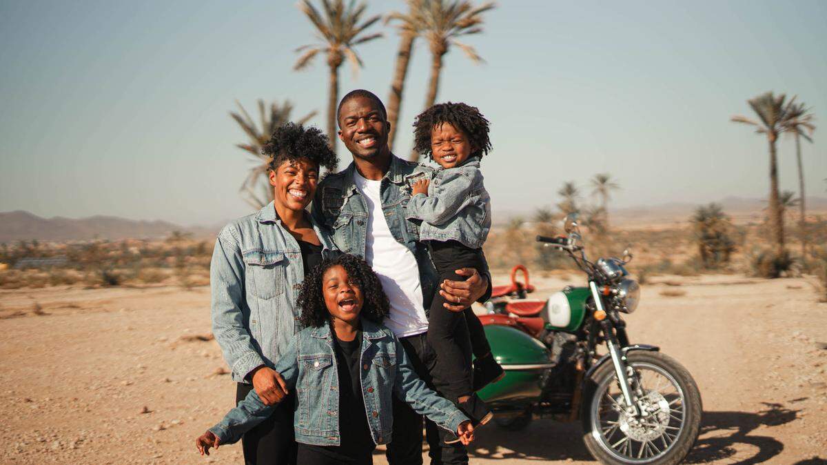 Monet Hambrick, the Miramar-based founder of the travel blog The Traveling Child, and her husband, James, create content to encourage families to travel the globe.