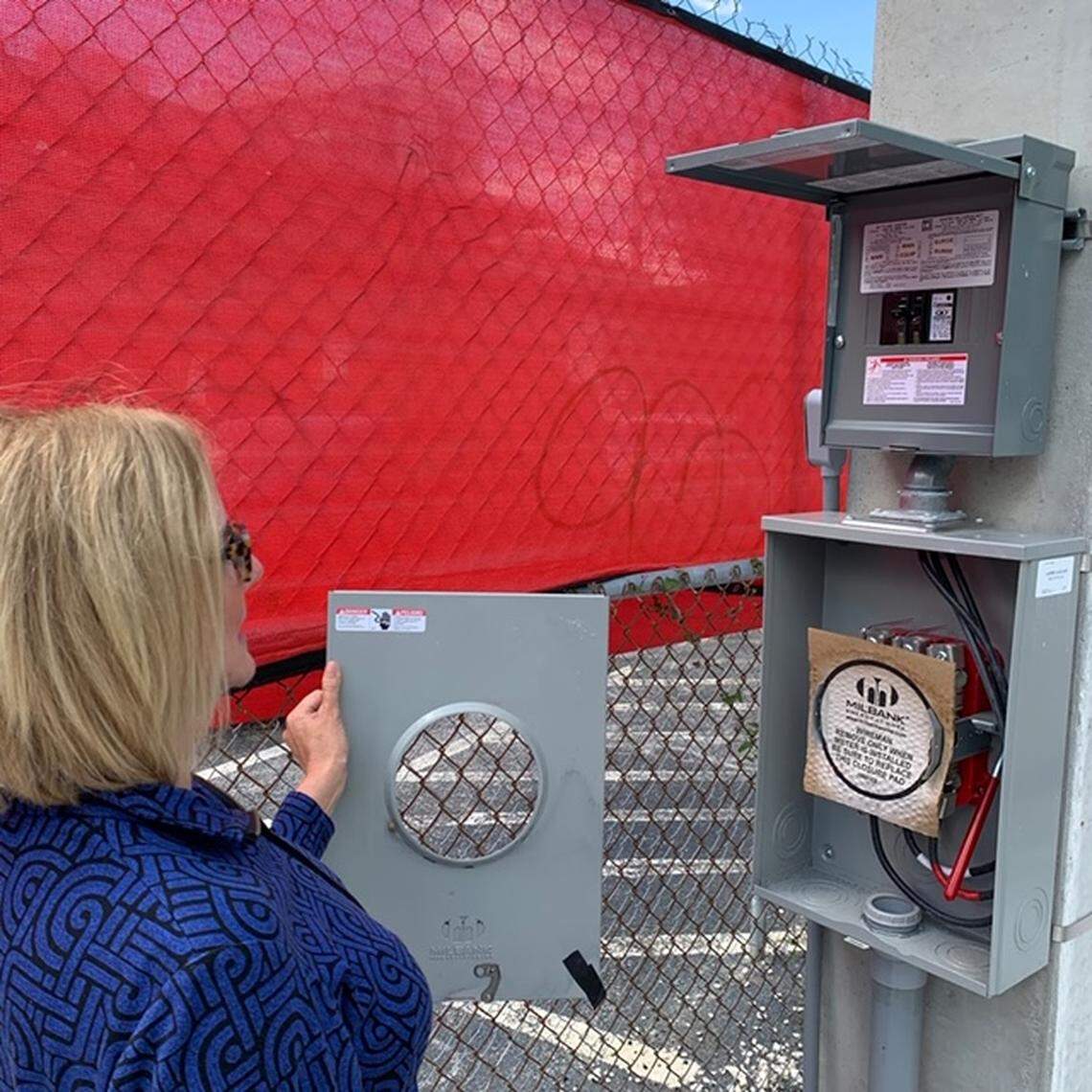 On walks through her District 5, Commissioner Eileen Higgins has found examples of unfinished 5G installation work.