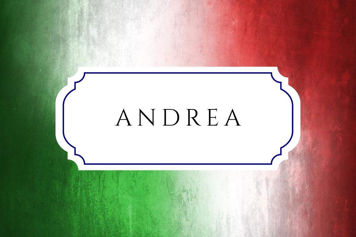 italian baby name andrea