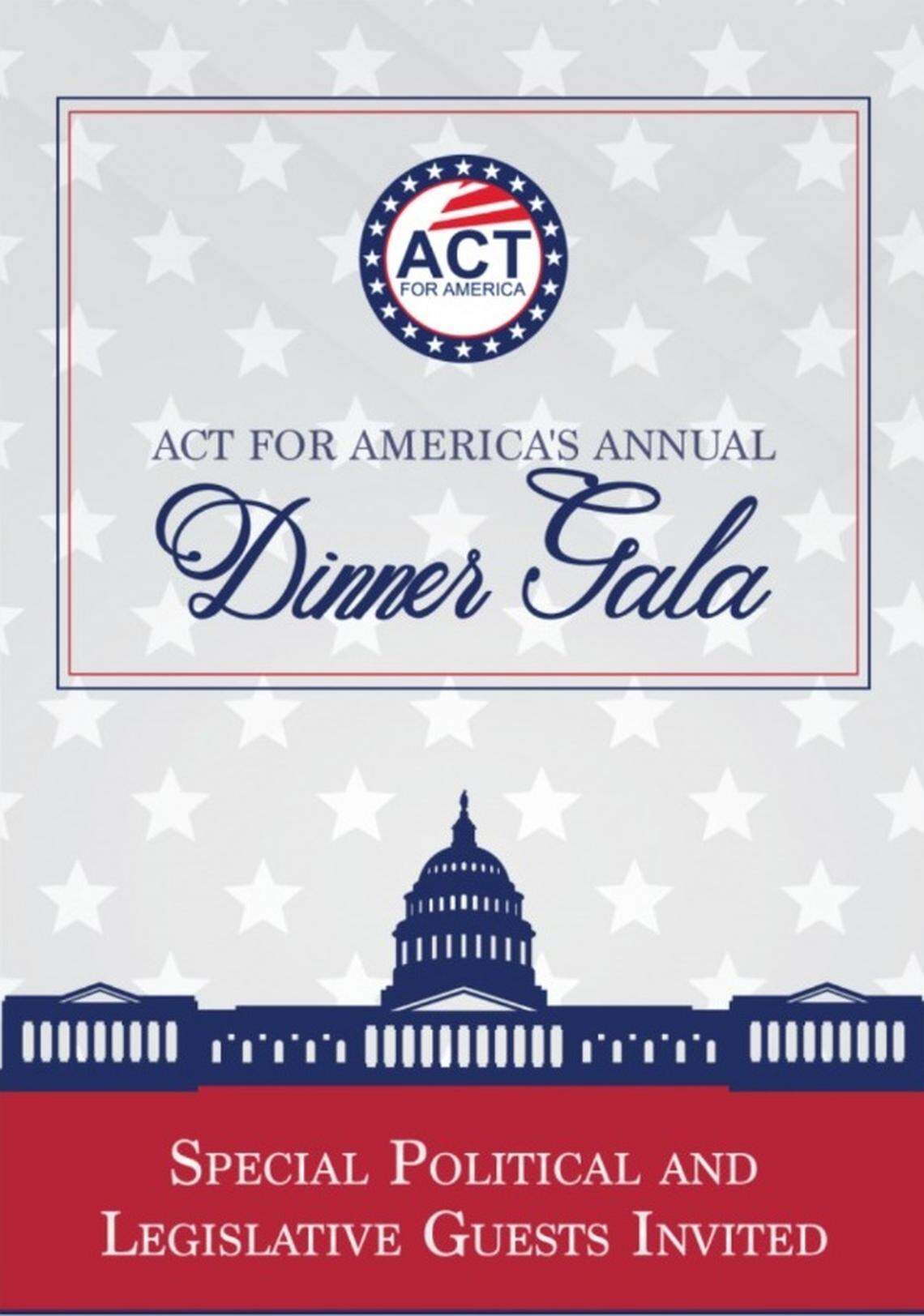 In the past, Act for America’s annual event has drawn many conservative politicians as well as some of President Trump’s closest advisors, including Secretary of State Mike Pompeo.