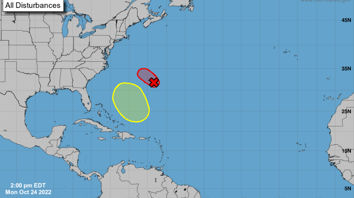 A tropical depression could form soon in the Atlantic.