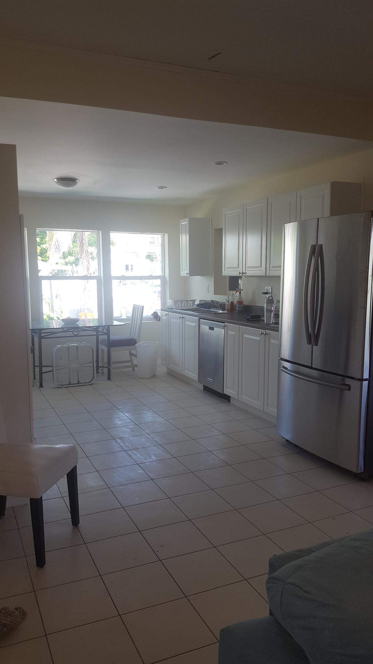 A kitchen that was flooded by Hurricane Irma in September 2017 was rebuilt through Habitat for Humanity’s Habitat Hammers Back program.