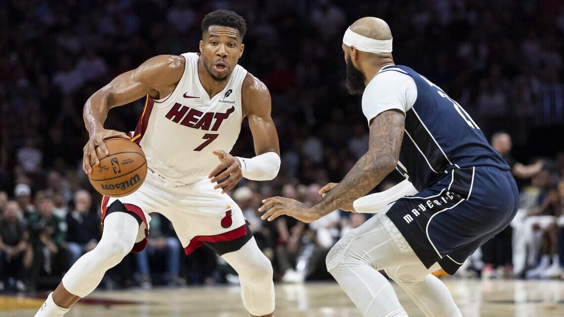 Giannis gets triple-double, but Heat still falls to Mavs to drop to 0-4. Takeaways and details