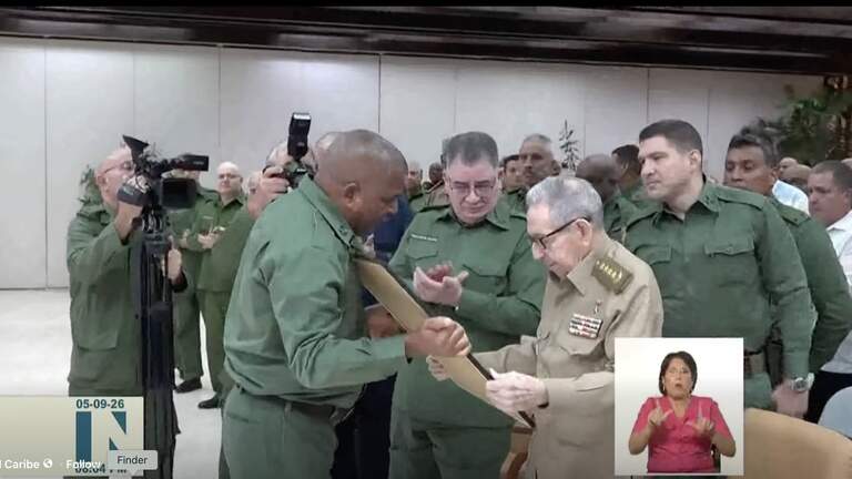 Cuba’s Raúl Castro reappears in public, dispelling rumors about his health