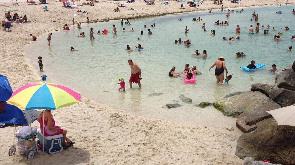 Sunday in South Florida is bringing highs in the 80s and a warning from the National Weather Serivce.