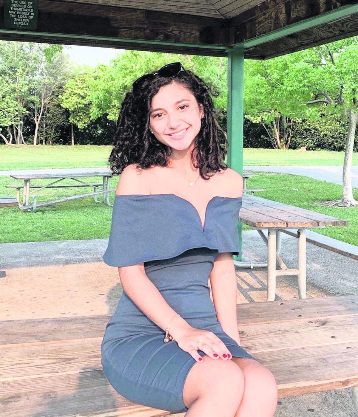 María Martínez, a senior at the School for Advanced Studies North, will attend Columbia University in the fall.